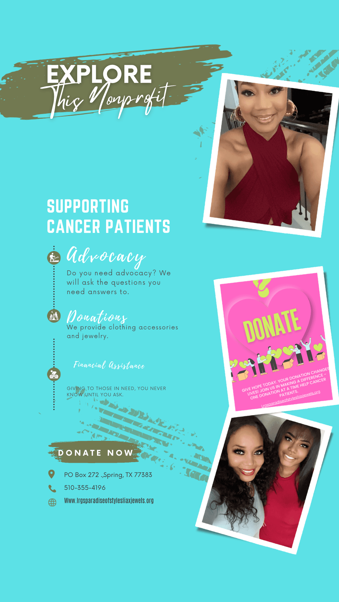 LRGS Paradise of Styles & LIAX Jewels Foundation logo